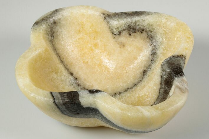 Banded Zebra Calcite Dish - Mexico #194189